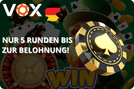 Tägliche Truhen bei VOX Casino – Nur 5 Runden bis zur Belohnung