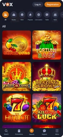 Vox Casino Slots